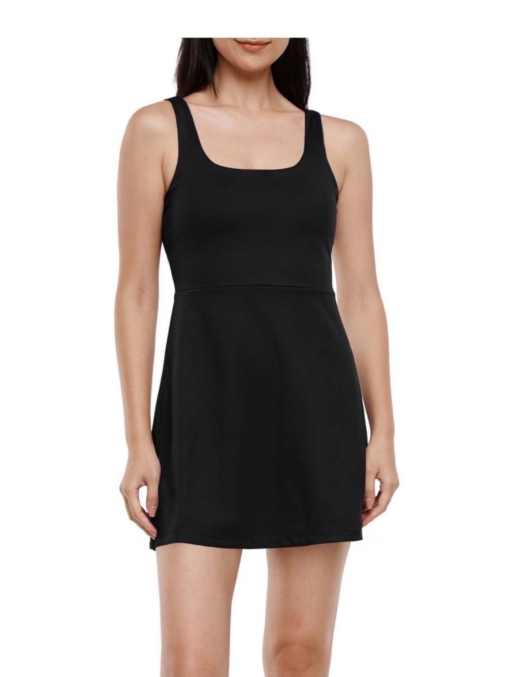 NWT Women’s GAP GapFit Active Tank Dress - Black - Size Medium